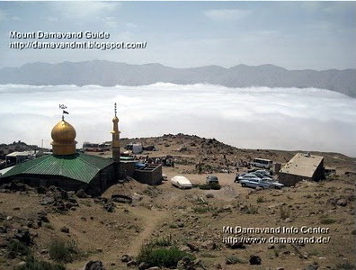 Mount Damavand Camp2 Mosque, Camp 2 Base or Goosfand Sara