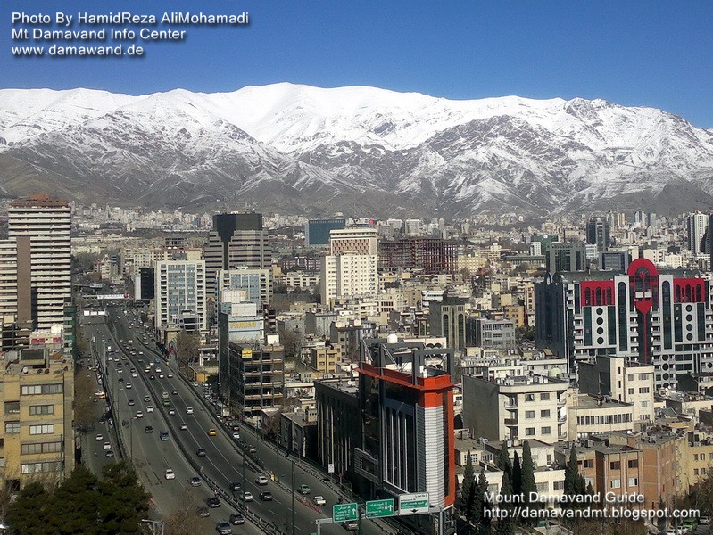 Touchal View From Tehran City