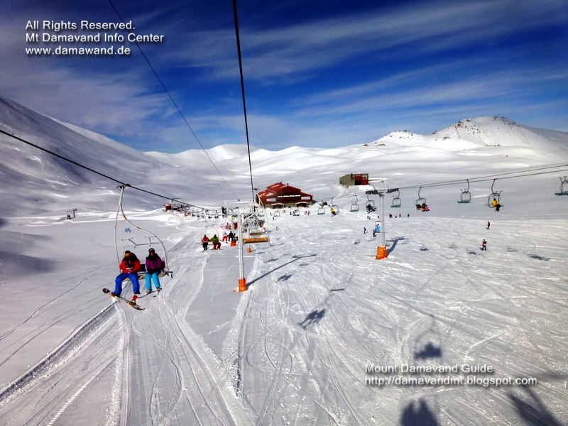 Ski Resort Tochal Tehran