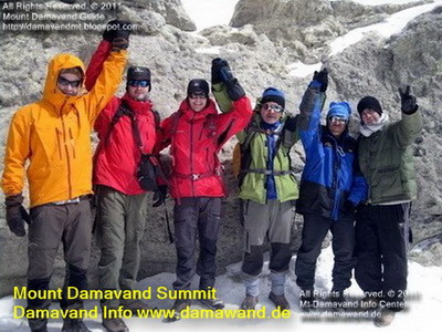 Climbing Itinerary for Mount Damavand Iran