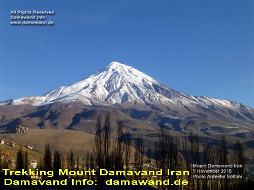 Mount Damavand Trekking Tour Schedules