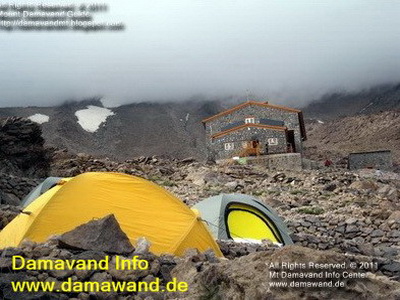 Mt. Damavand Camp3 Bargah Sevom Tenting